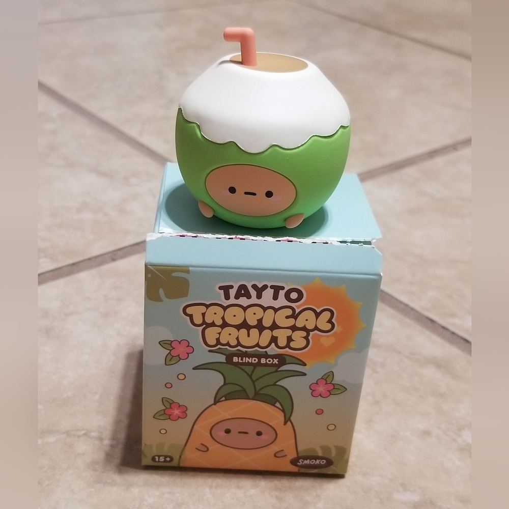 Smoko Tropical Fruits Blind Box Series: Coconut Tayto Figure